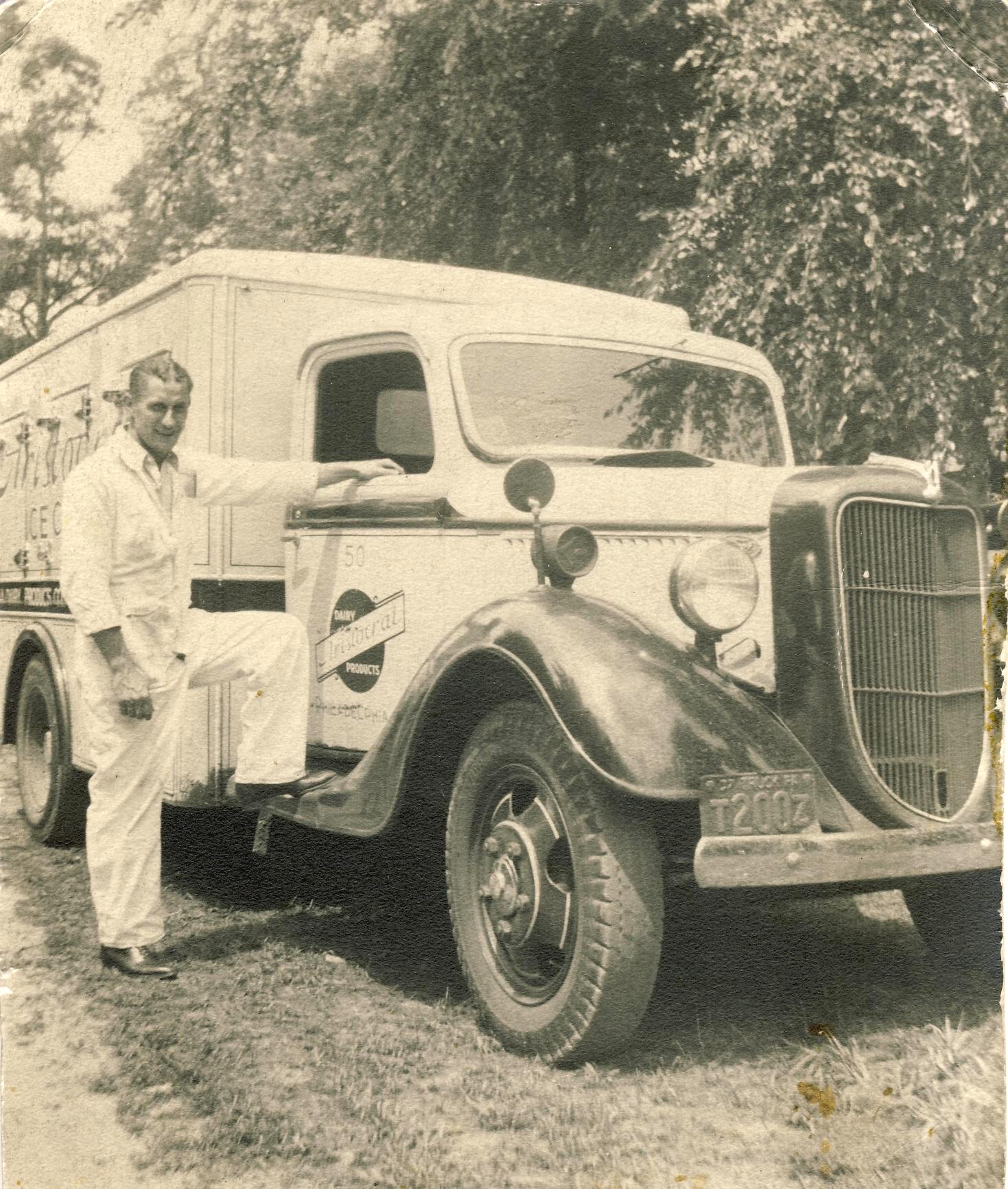 Grandpop and Truck, 1937