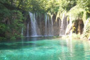 One of the Plitvice Lakes