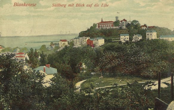 Front: Postcard from Blankenese 