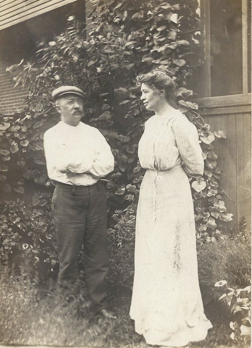 Max and Laura at their home, September 1910